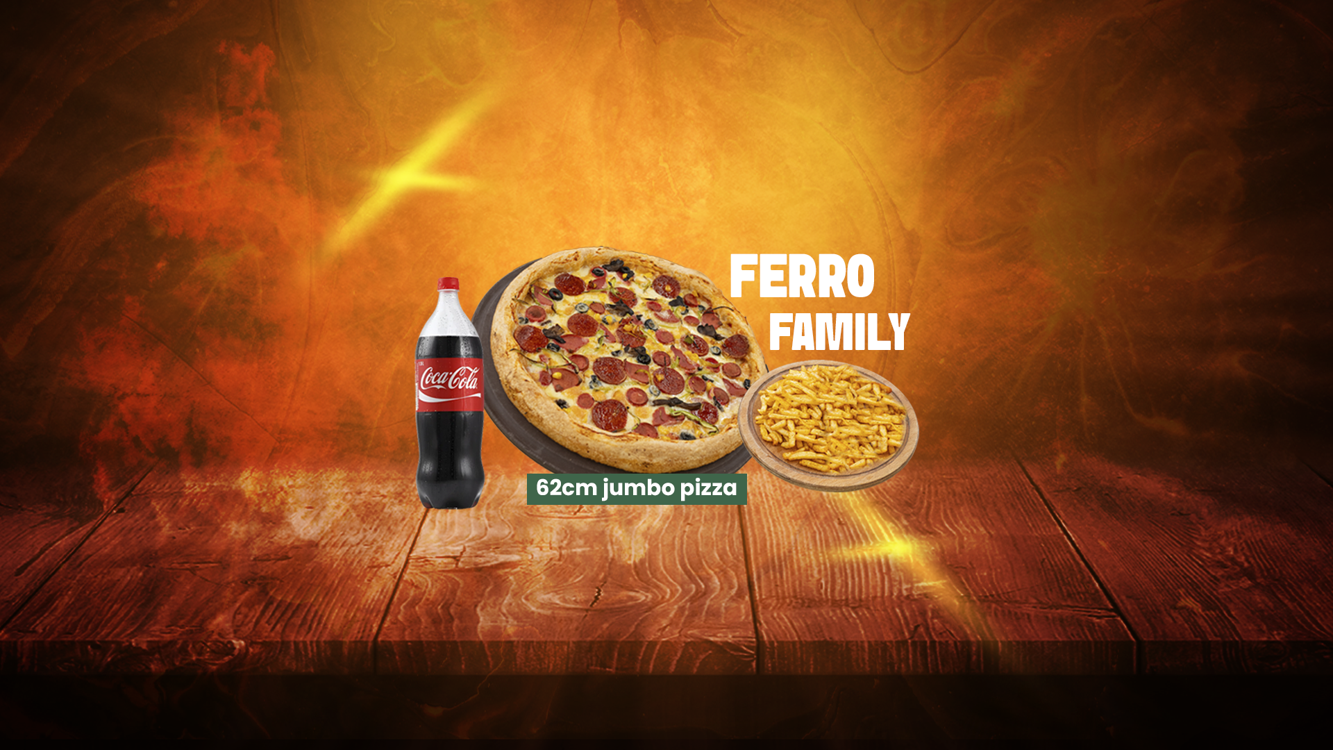 Pizza Ferro Gazimağusa ikinci banner görseli